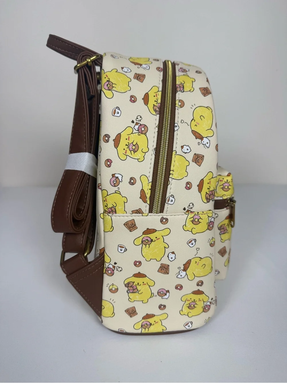 🎀✨ NWT Loungefly Pompompurin Muffin Snacks Mini Backpack 🎒🐶🍩 - Picture 3 of 8